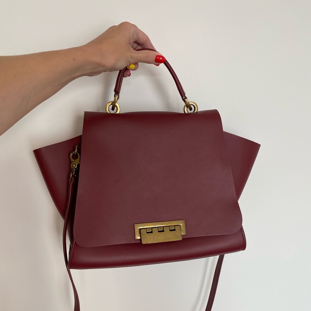 Zac Zac Posen Eartha burgundy bag